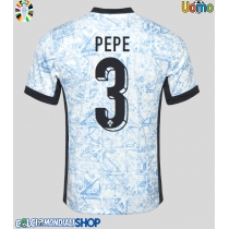 Maglie da calcio Portogallo Pepe #3 Seconda Maglia Europei 2024 Manica Corta